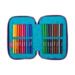 Ученически несесер CoolPack Jumper 3 Stitch с пособия отвътре