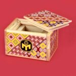 Японски пъзел-кутия "Менса" от дърво - Image 3
