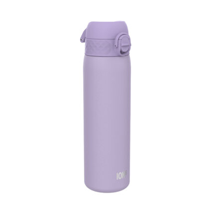 Метална бутилка за вода Ion8 SE Periwinkle, едноцветна, в лилаво, с малко лого Ion8