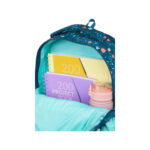 Ученическа раница CoolPack Jerry Deer отвътре, с тетрадки и бутилка