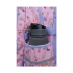 Ученическа раница CoolPack Sully Hello Kitty Pastel, страничен джоб с бутилка отблизо