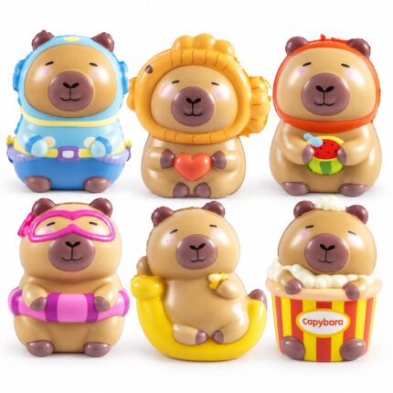 Капибара играчка скуиши, 10 см