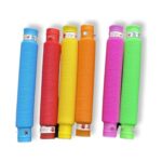 Шест Pop Tubes XL без светлина в синьо, червено, жълто, оранжево, розово и зелено