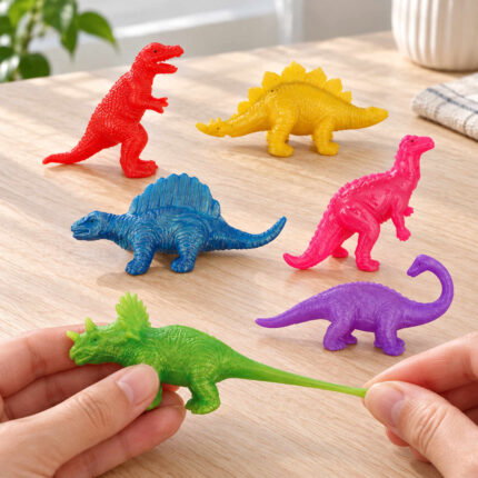Разтегливо динозавърче Stretchy, 7 см