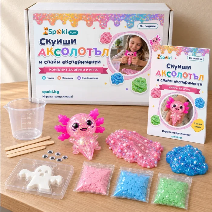 skuishi-aksolotal-slaim-eksperimenti-01-komplekt Скуиши аксолотъл и слайм експерименти - Image 1