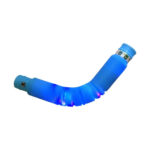 Синя светеща Pop Tube, извита
